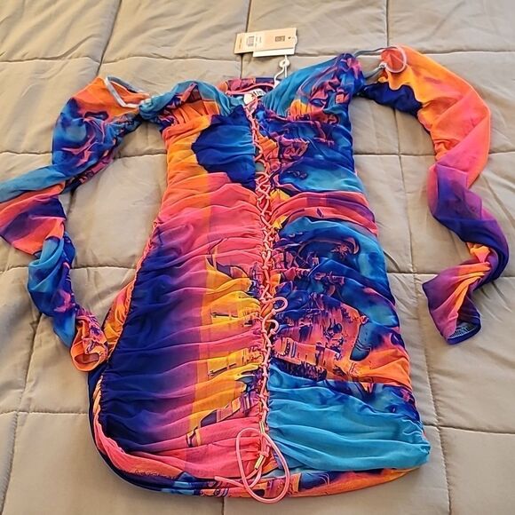 Tiger Mist Nwt ALAIA DRESS - Picture 8 of 12